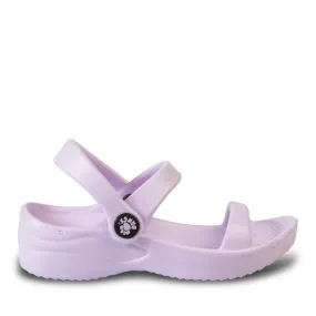 3-Strap Sandals - Lilac