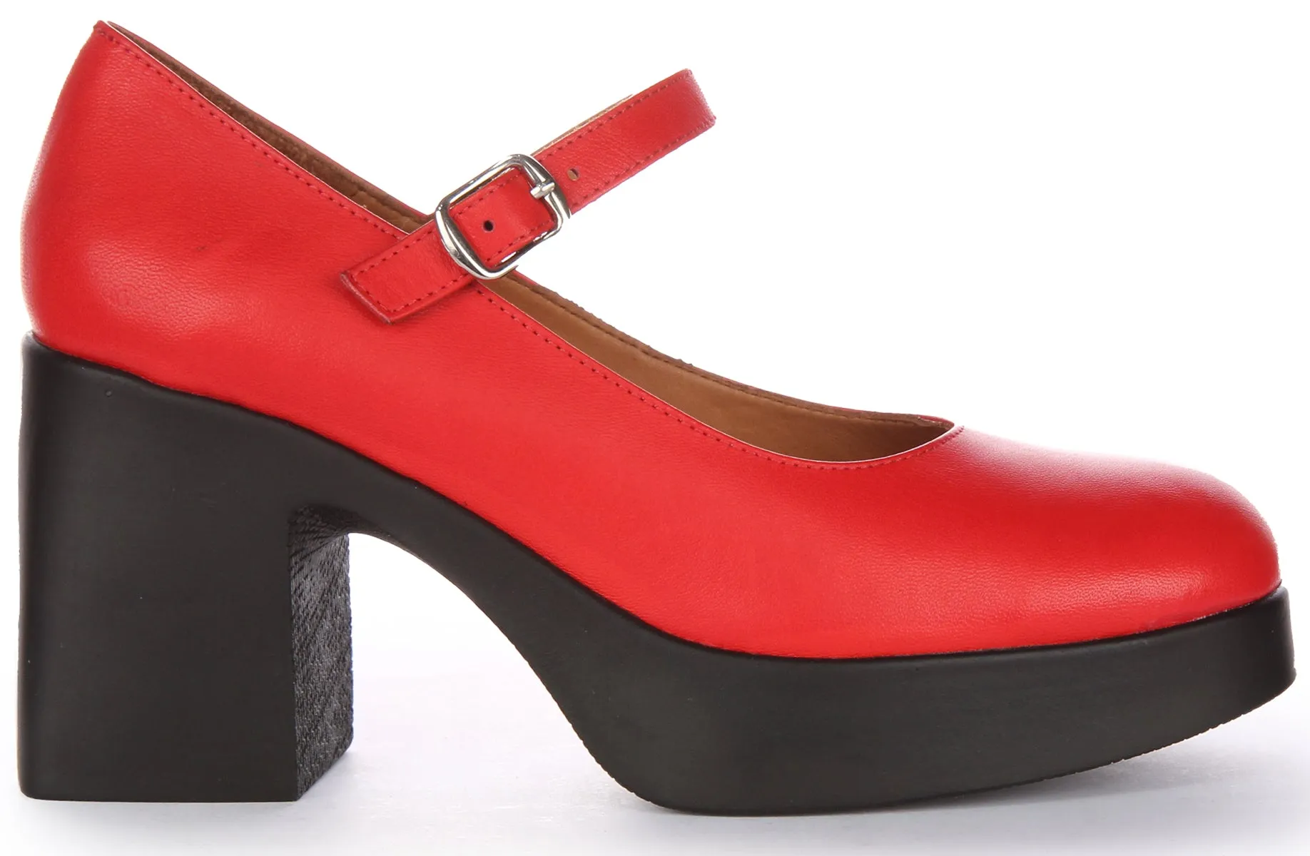 Amara T Bar Shoes In Red