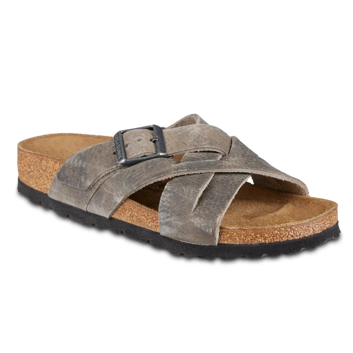 Birkenstock Lugano Oiled Leather Sandals