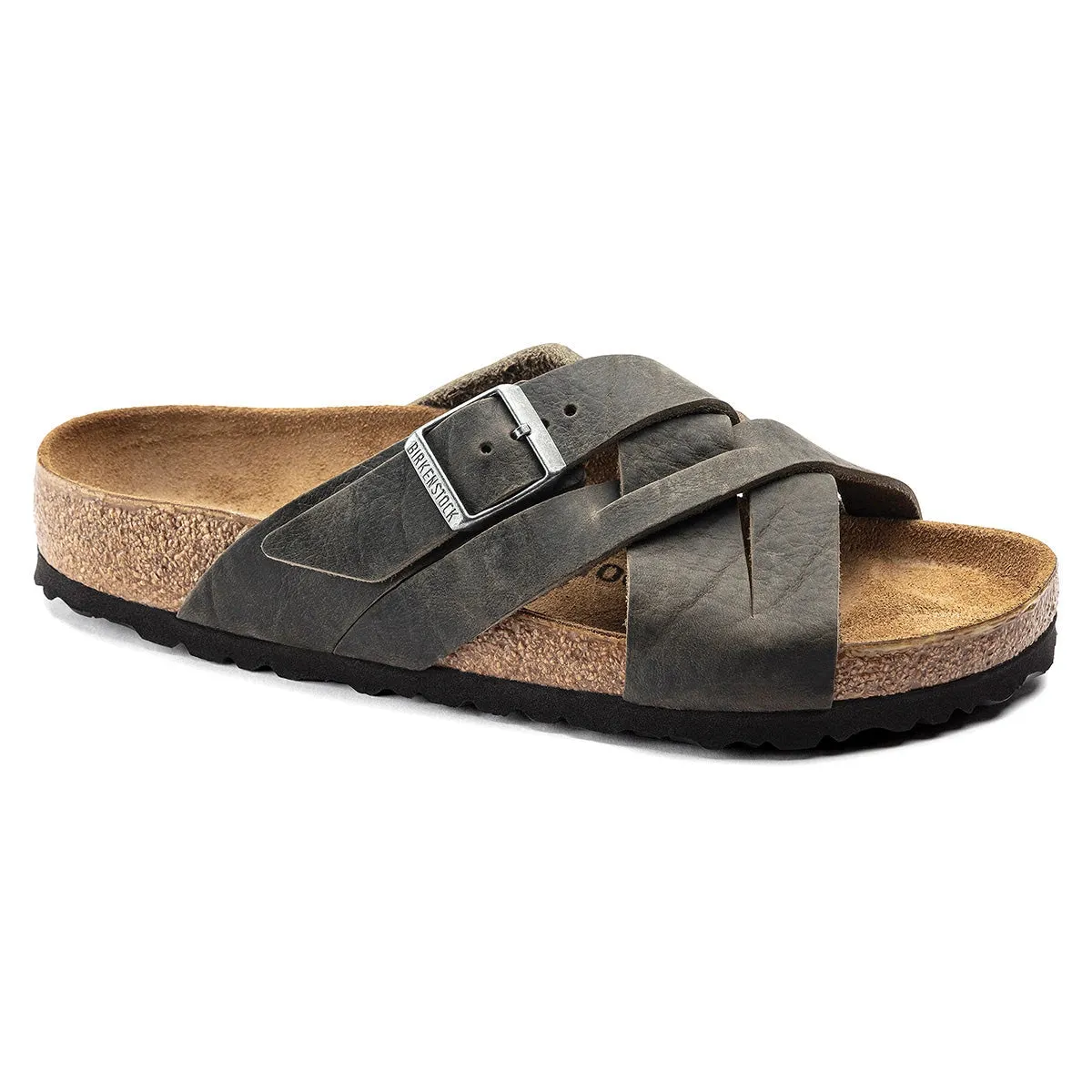 Birkenstock Lugano Oiled Leather Sandals