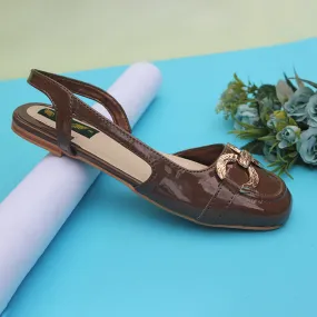 Brown Casual Sandals