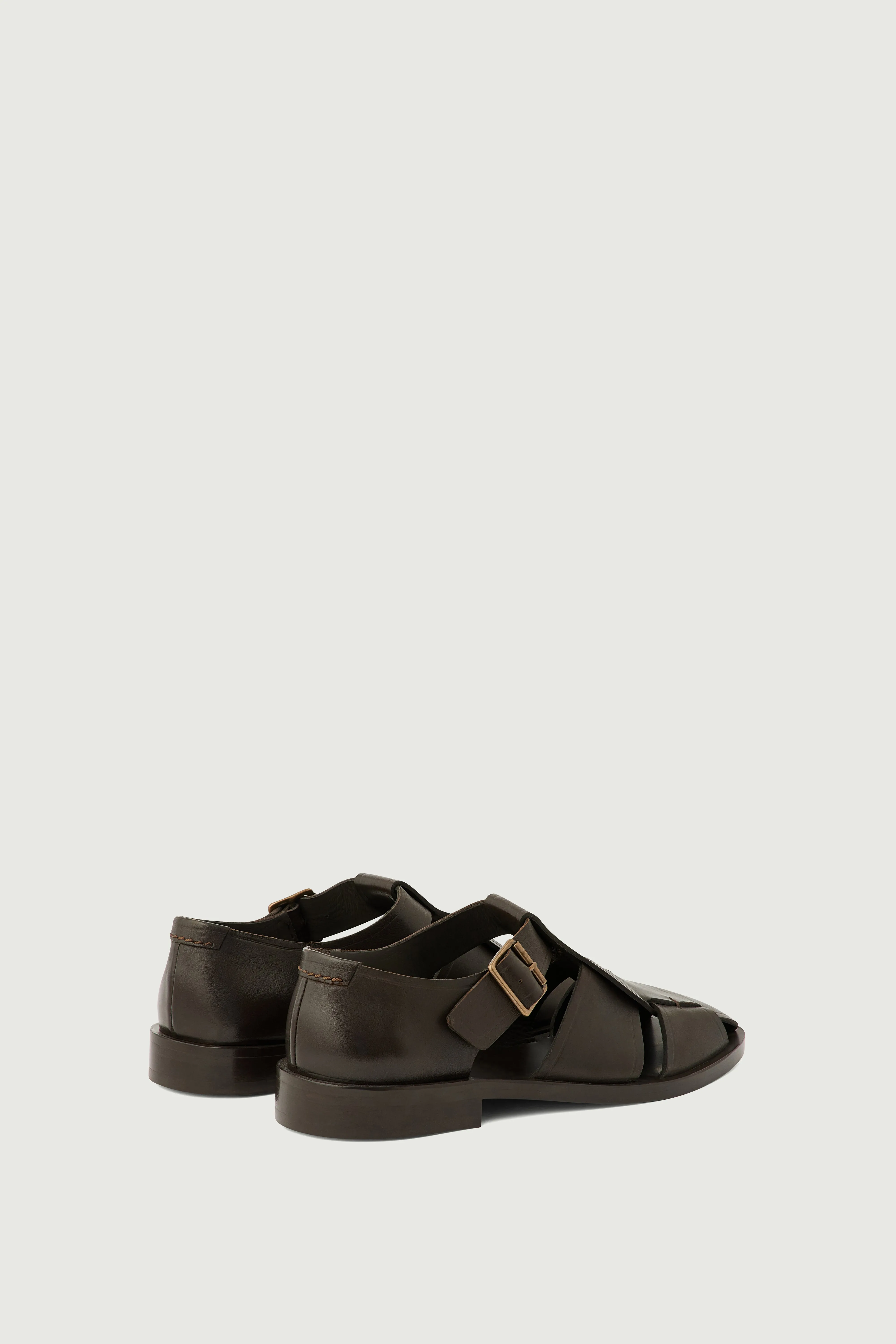 BROWN VELIKA SANDALS