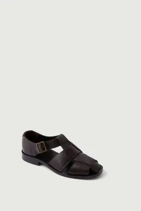 BROWN VELIKA SANDALS