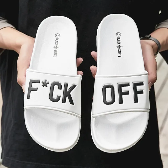 Casual Outdoor Letter Men Sandals