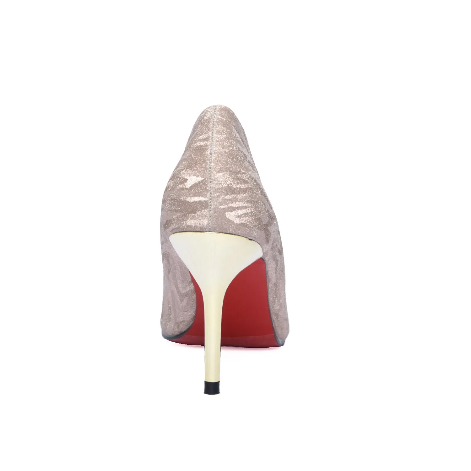 Elegant Pearl Embellished Stiletto Heels | 474L-PX