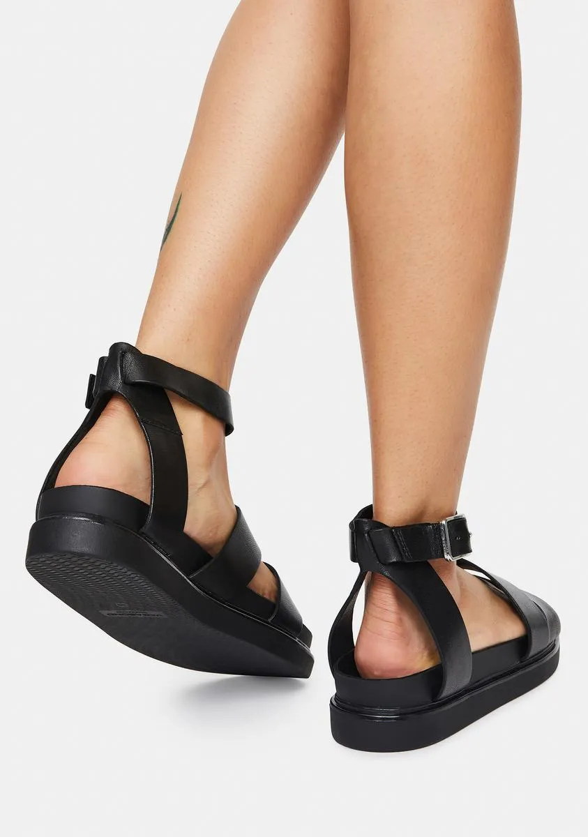 Erin Leather Sandals