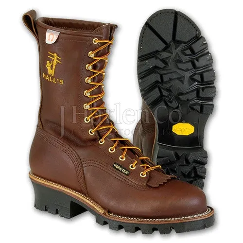 Hall's 10" Waterproof Insulated Composite Toe Patch Boot