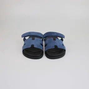 Hermes Blue Celeste Chypre Sandals