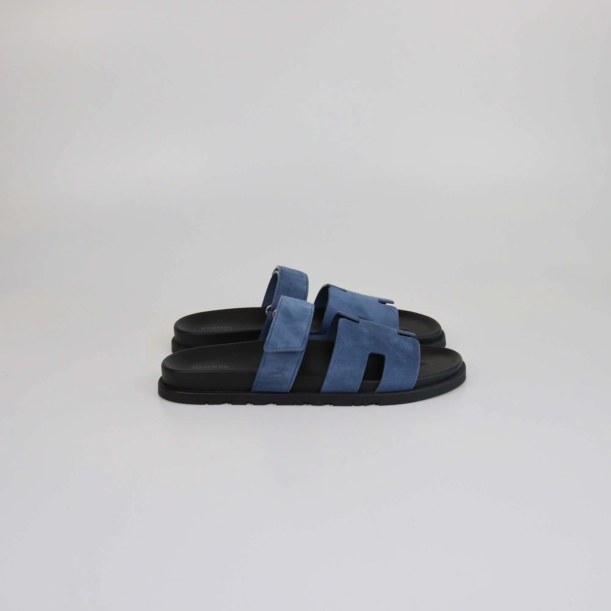 Hermes Blue Celeste Chypre Sandals