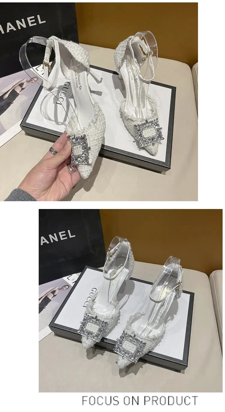 Kelsey Elegant Rhinestone Heels