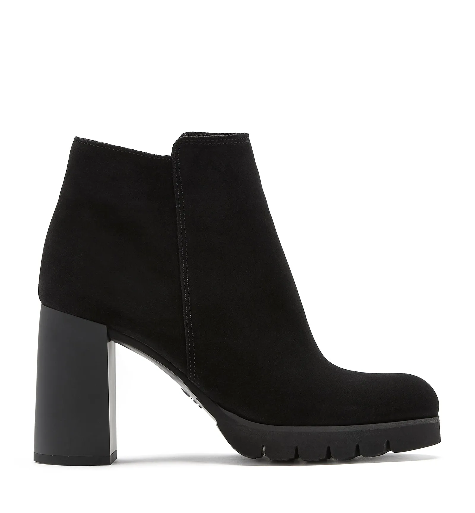 Maya Bootie | Black Suede