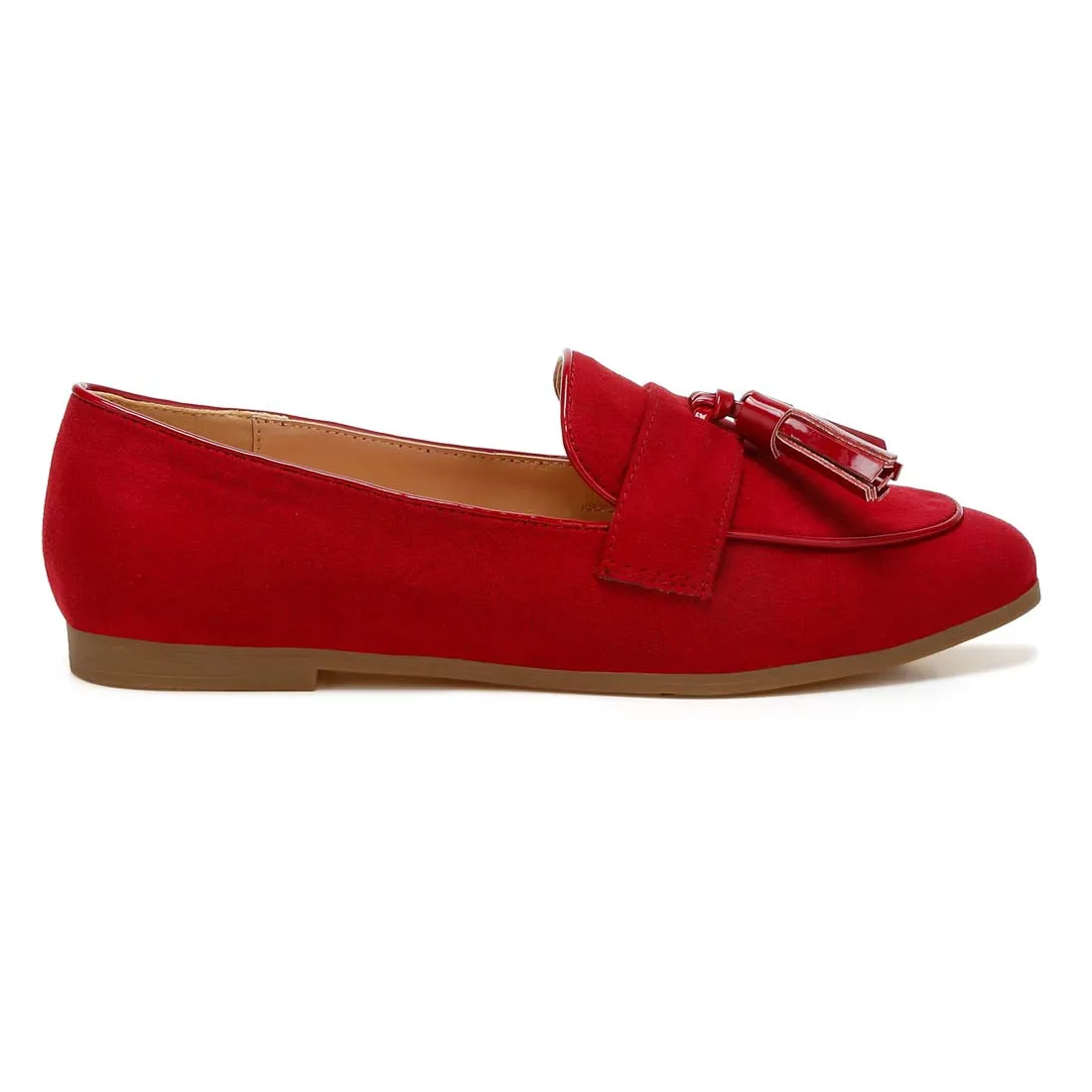 Micro Suede Tassel Loafers