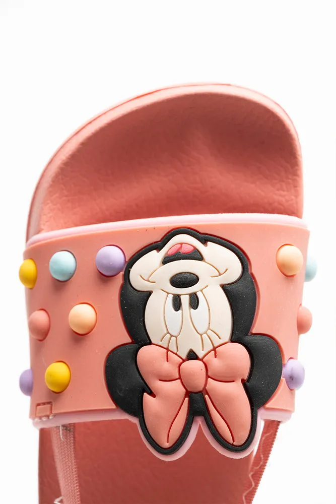 Minnie Mouse Slide Coral