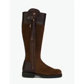 Penelope Chilvers Inclement Long Tassel Ladies Weatherproof Boot - Dark Oak