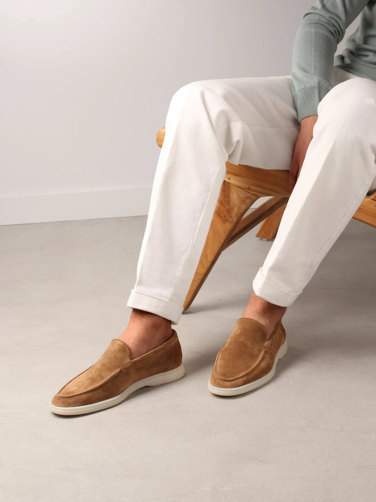 "Beige" - Yacht Loafers